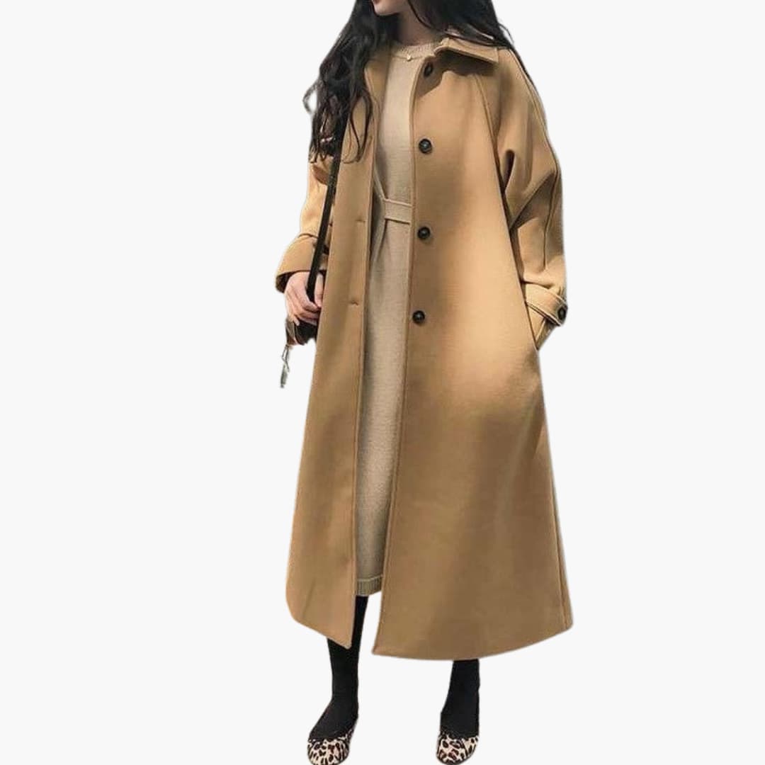 Manteau long tendance pour femmes