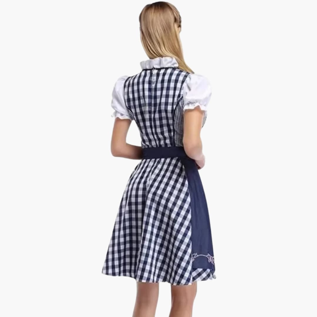 Robe Dirndl avec dentelle pour femmes - Oktoberfest 2025