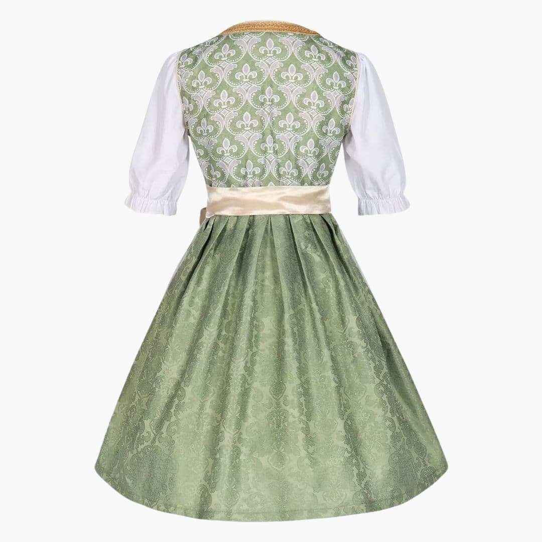 Robe Dirndl à corsage pour femmes - Oktoberfest 2025