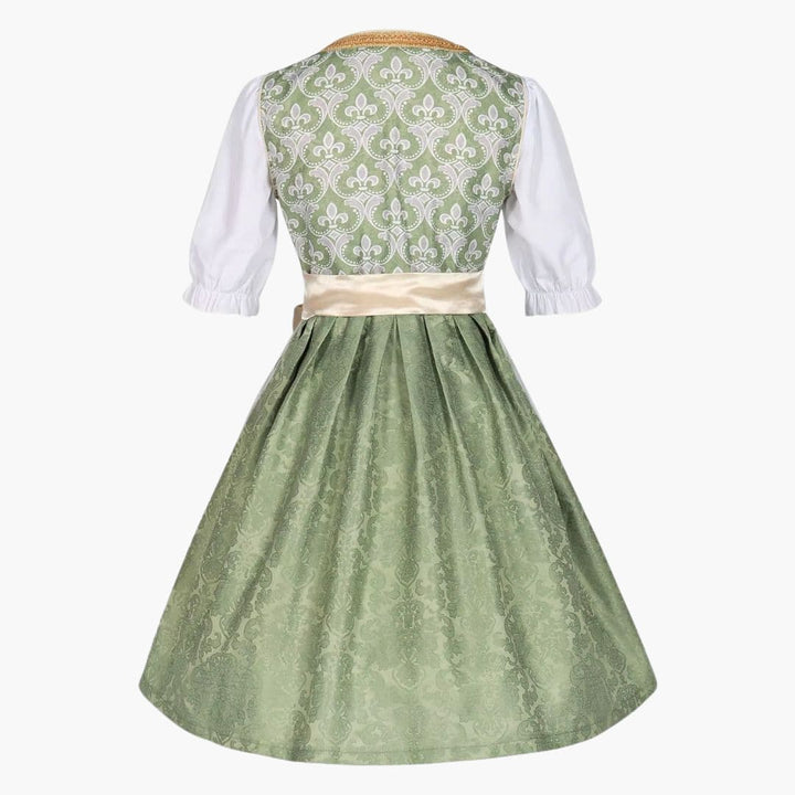 Robe Dirndl à corsage pour femmes - Oktoberfest 2025