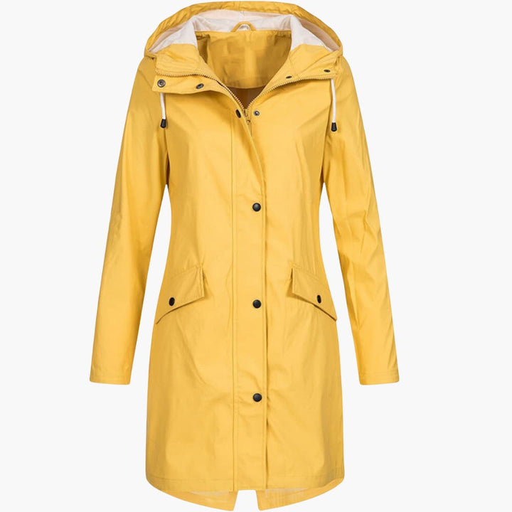Parka à capuche avec poches pour femmes