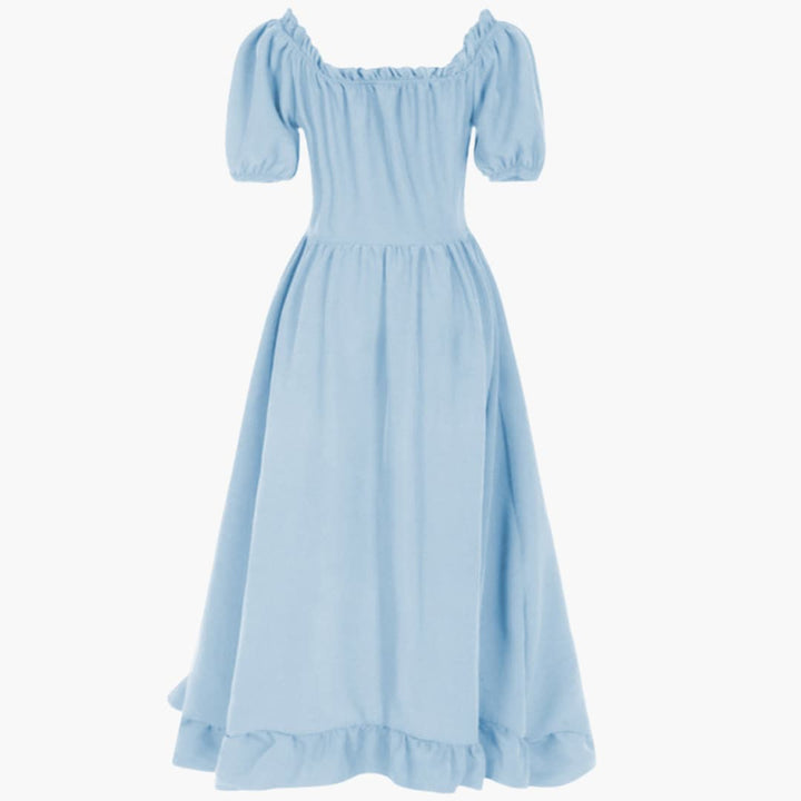 Robe Dirndl Oktoberfest 2025 avec volants pour femmes