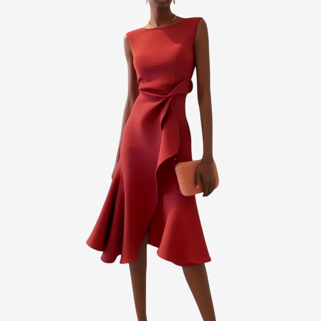 Bianca | Robe midi élégante au design moderne