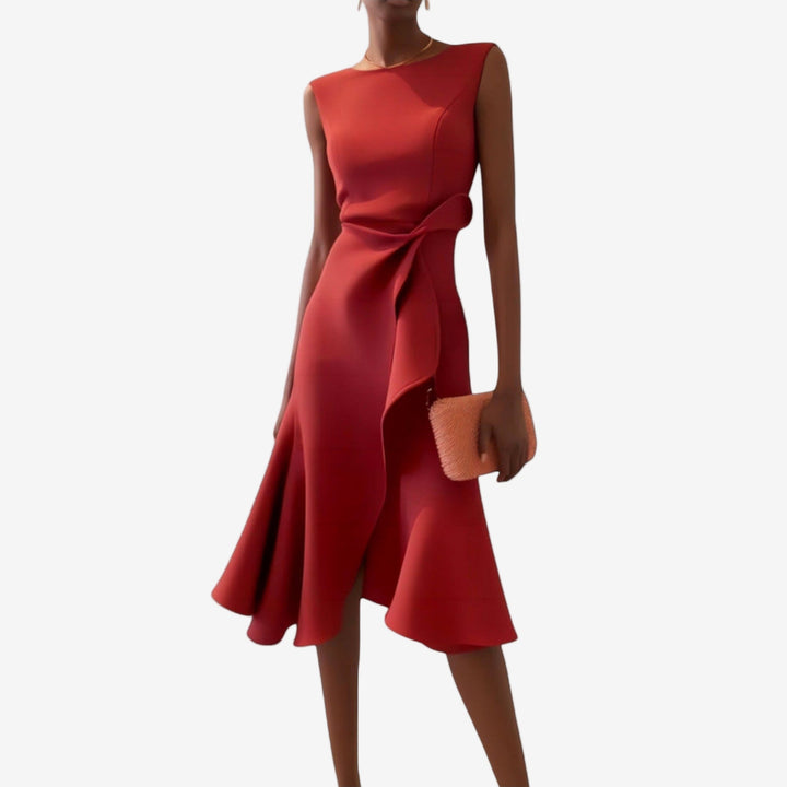 Bianca | Robe midi élégante au design moderne