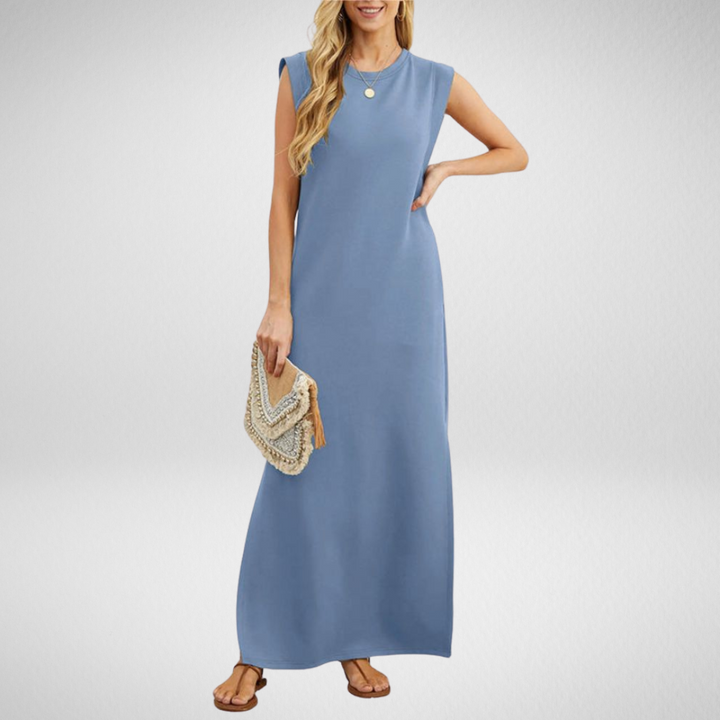 Diana | Robe maxi sans manches pour occasions élégantes