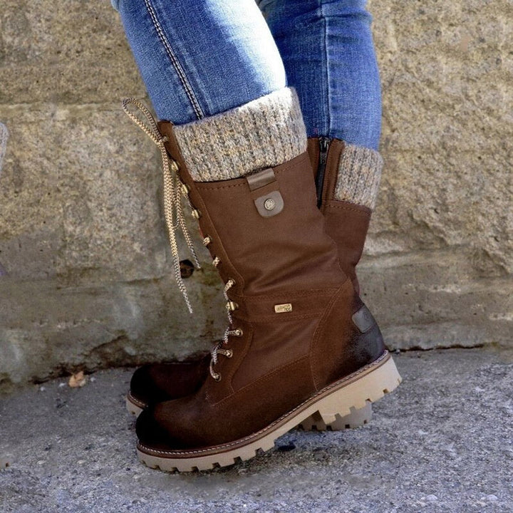 Bottes anti-dérapantes élégantes, confortables et durables pour femmes