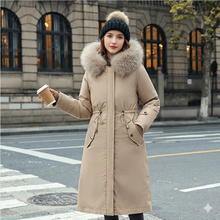 Frostra™ - Veste d'hiver pour femmes avec capuche et col doux