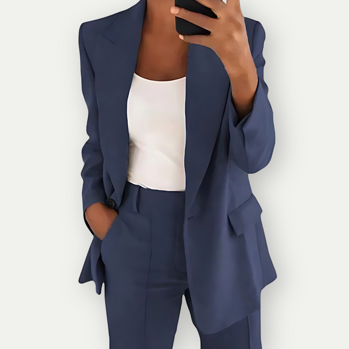 Ensemble blazer et pantalon pour femmes