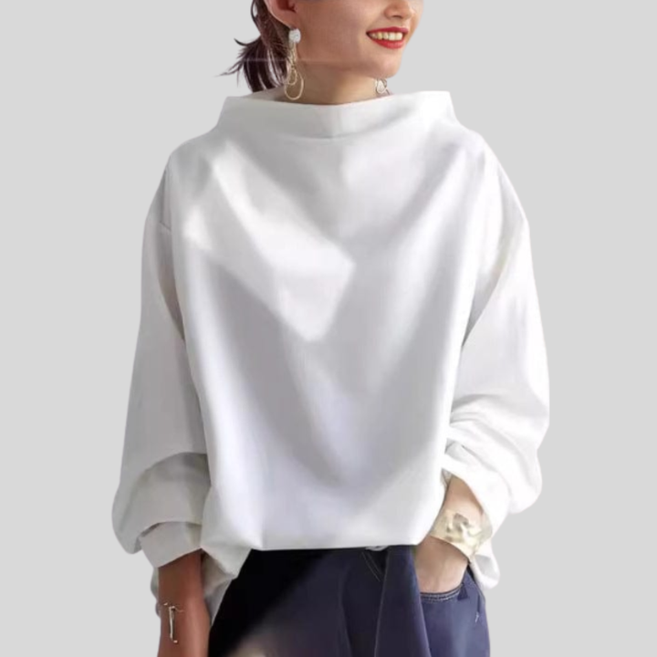 Carmen | Pull à col roulé oversize pour femmes