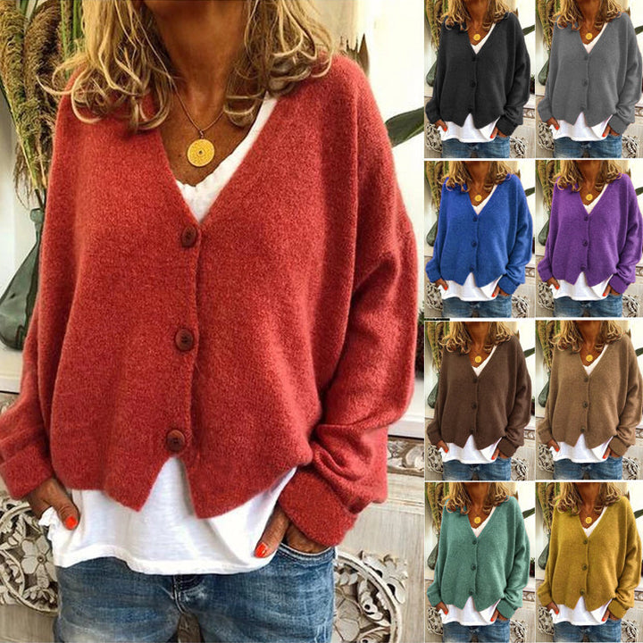 Gilet pour femmes, Tricot épais et coupe décontractée - Elvarine
