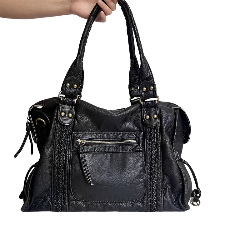 Hollie - Sac à main pour femmes avec fermeture éclair dans un style décontracté