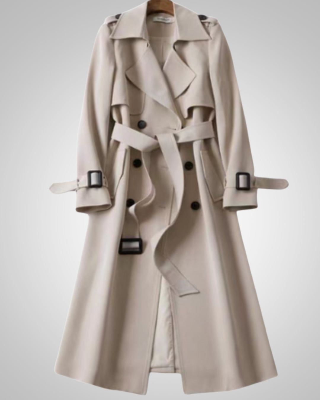 Sandra | Manteau Trench Classique à Ceinture pour Femmes