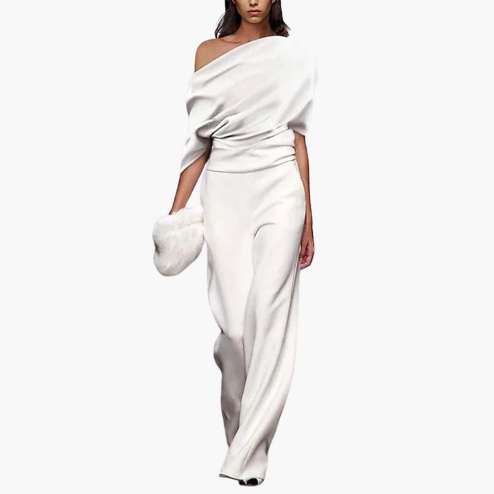 Combinaison élégante à bouton unique pour femmes - Tendance printemps