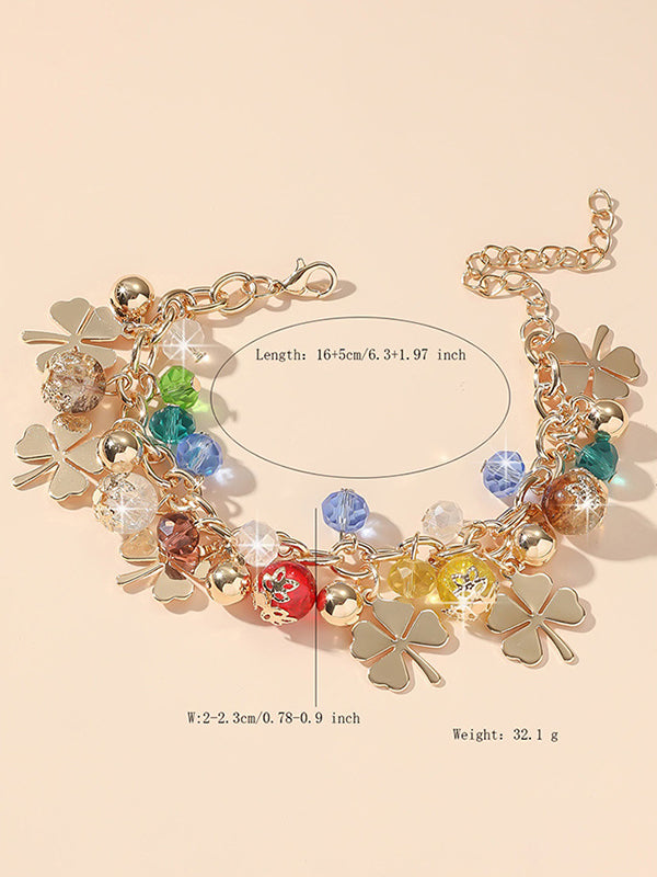 Bracelet superposé à chaîne