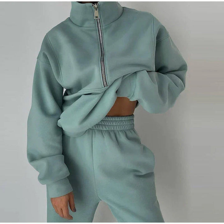 Peja - sweat-shirt et pantalon pour femmes avec fermeture éclair