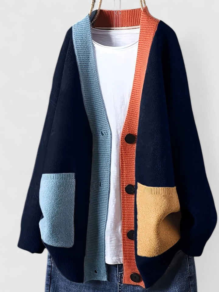 Karla | Cardigan féminin intemporel en matériaux doux