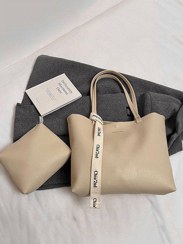 Sac fourre-tout Normcore de couleur unie