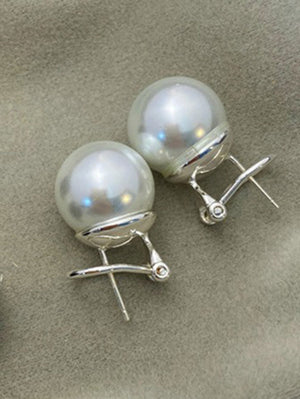 Accessoires de boucles d'oreilles en perles d'imitation géométriques