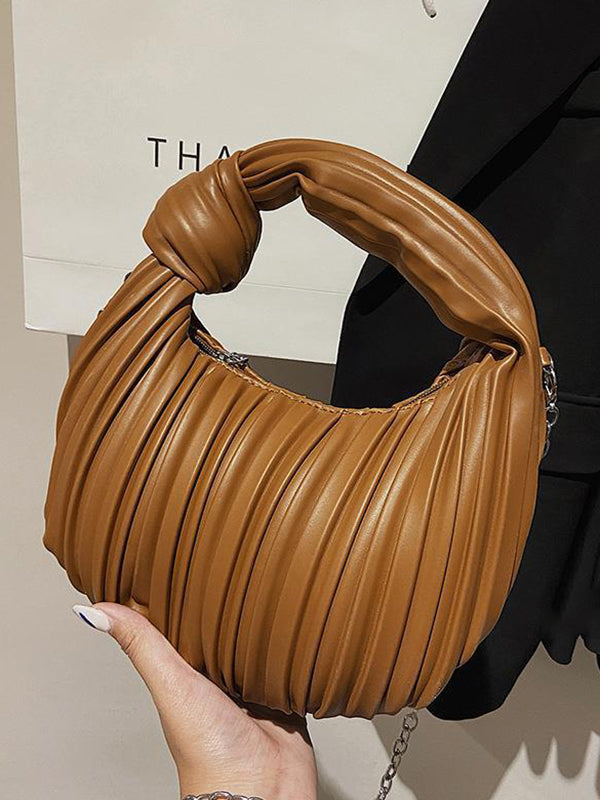 Sacs à fermeture éclair plissés à empiècements Accessoires Sacs à main Sacs à bandoulière