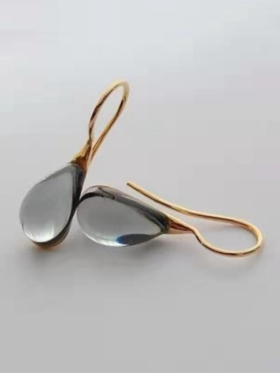 Boucles d'oreilles en forme de goutte