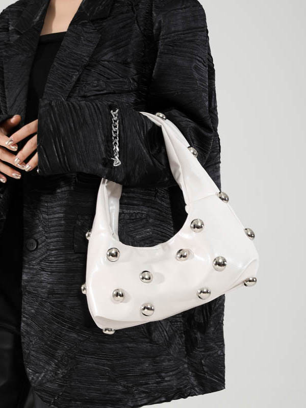 Sacs à main à rivets géométriques Sacs à bandoulière