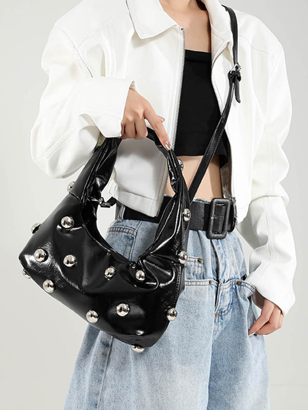 Sacs à main à rivets géométriques Sacs à bandoulière