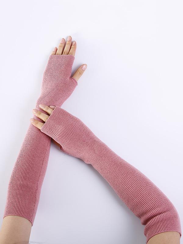 Accessoires de manches tricotés 7 couleurs