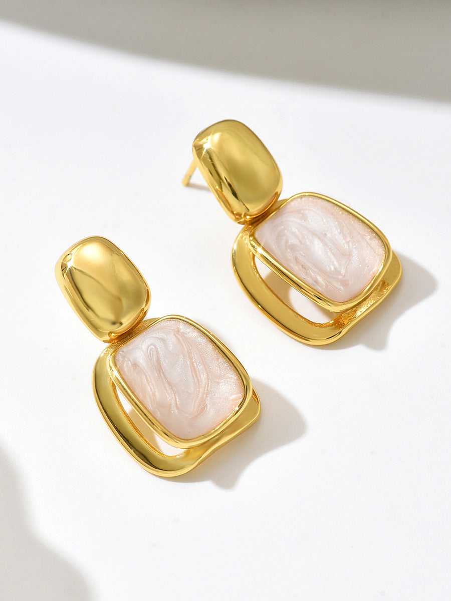 Boucles d'oreilles géométriques