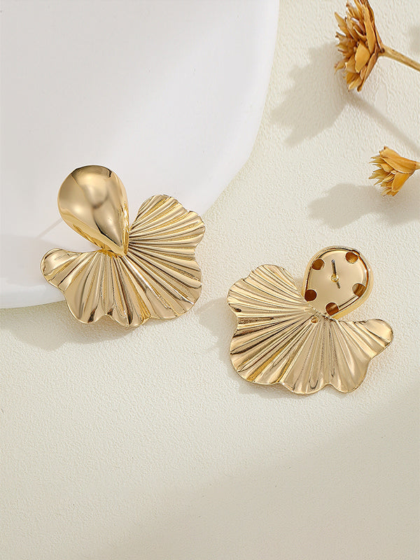Boucles d'oreilles pendantes géométriques