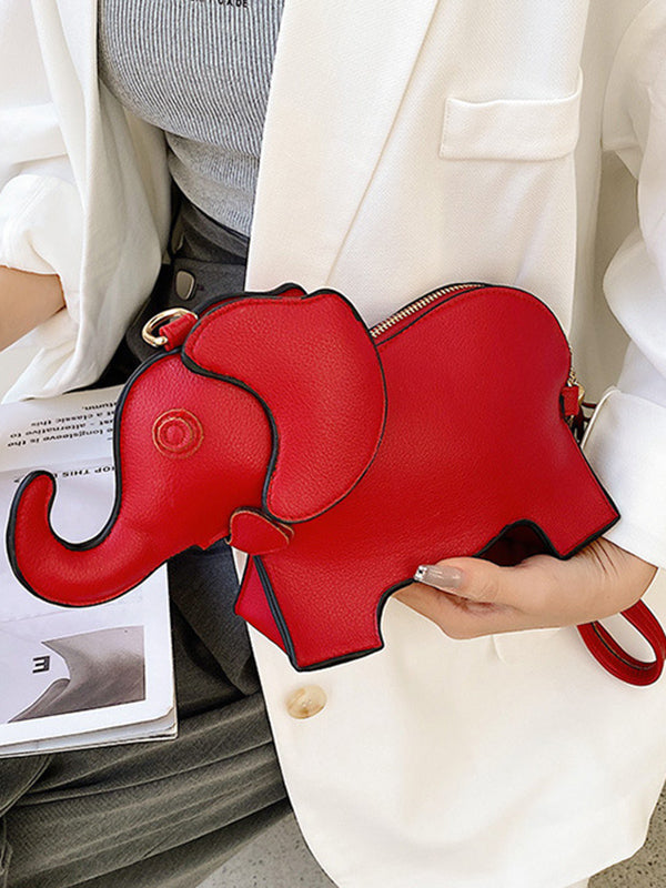 Sac à main en forme d'éléphant en PU