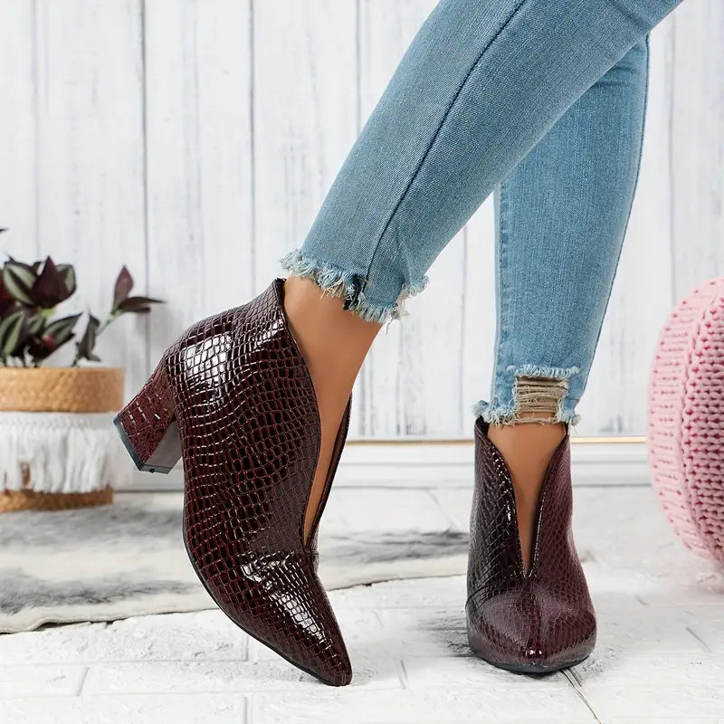 CityBelle Bottines Femme – Bottines Élégantes pour le Quotidien