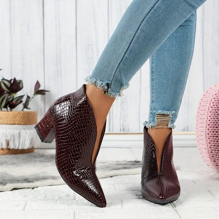 CityBelle Bottines Femme – Bottines Élégantes pour le Quotidien