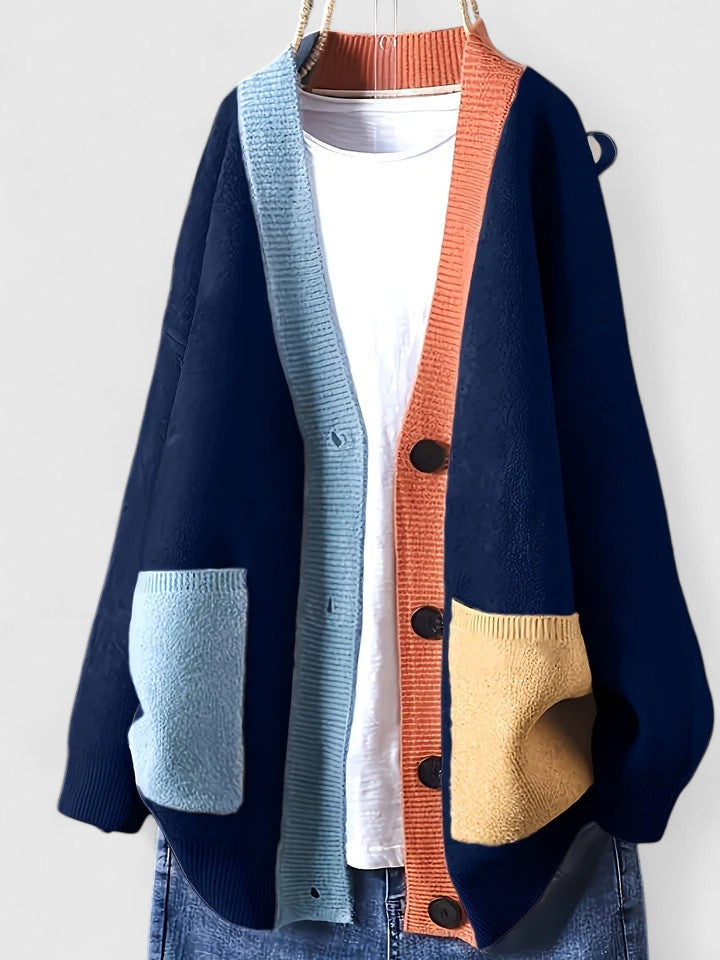 Karla | Cardigan féminin intemporel en matériaux doux
