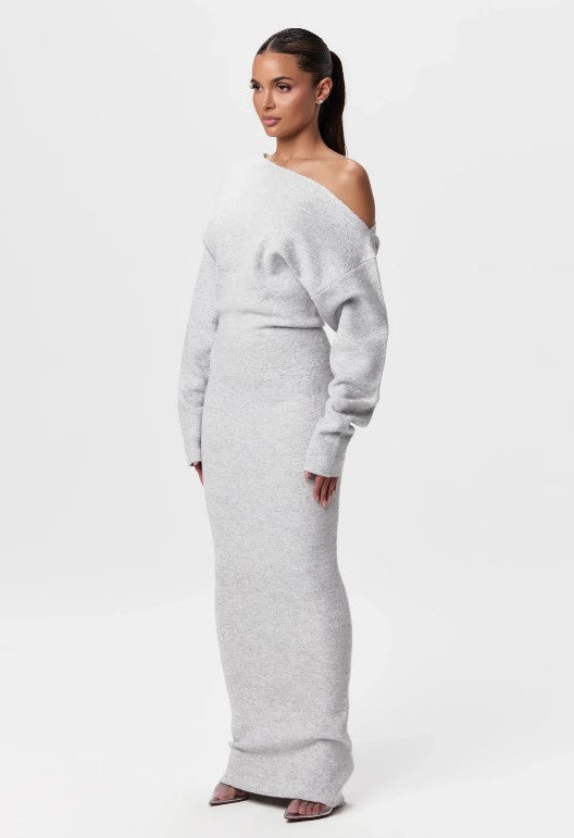 Renata - Robe maxi asymétrique élégante pour les soirées d'été