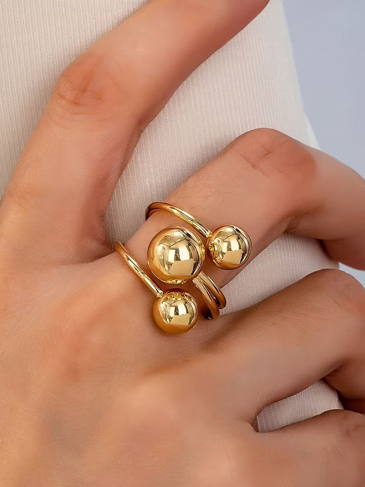 Bague géométrique