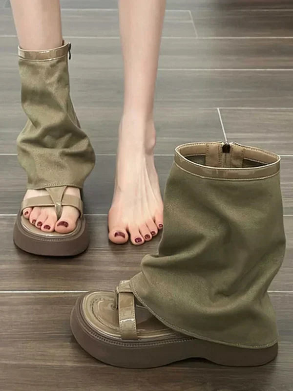 Sandales Bottes pour Femmes
