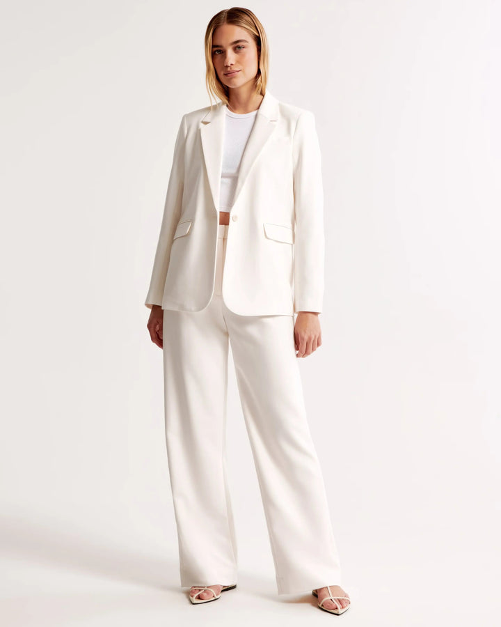 Pantalon Long à Taille Haute pour Femmes