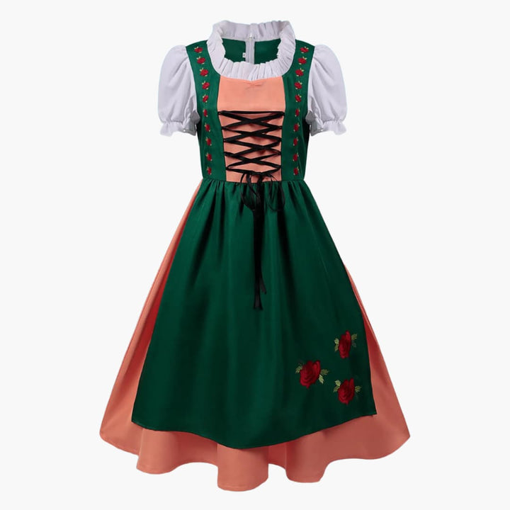 Dirndl traditionnel pour femmes - Oktoberfest 2025