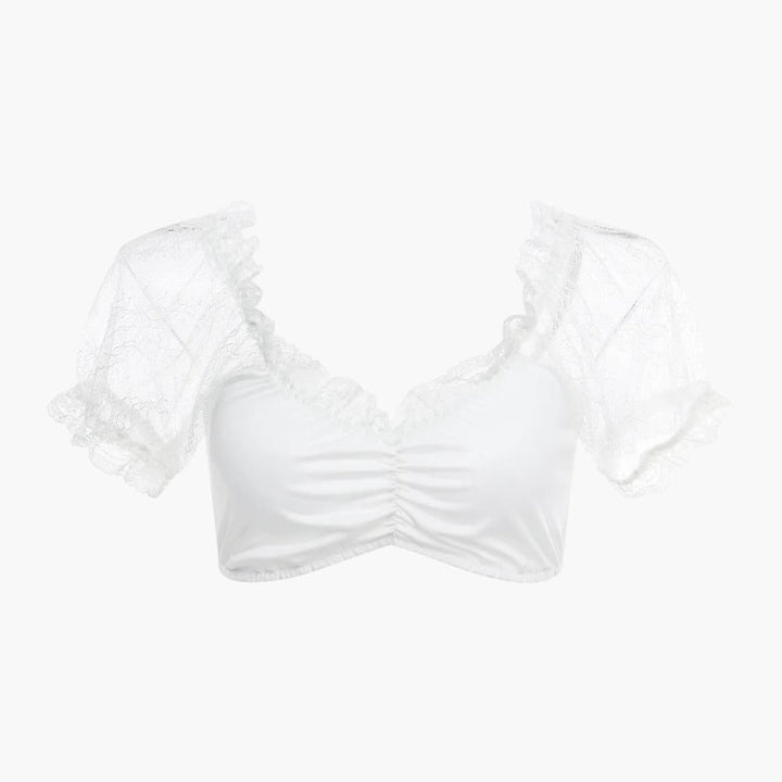 Blouse Dirndl Élégante pour Femmes - Oktoberfest 2025