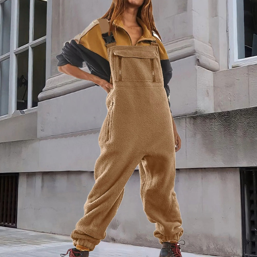 Olivie - Combinaison en Fleece Corde Réglable