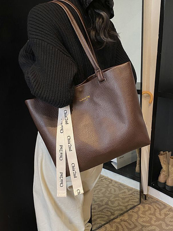 Sac fourre-tout Normcore de couleur unie
