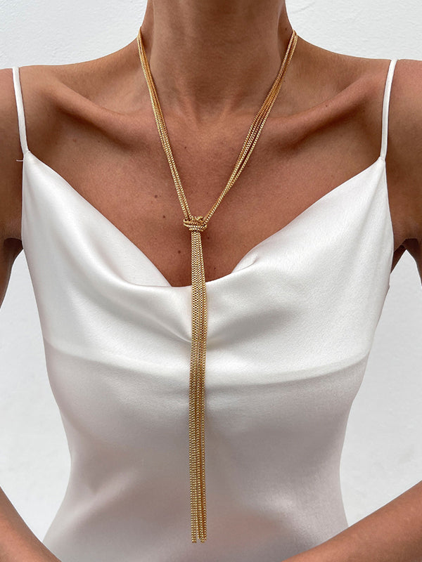 Collier à pompons