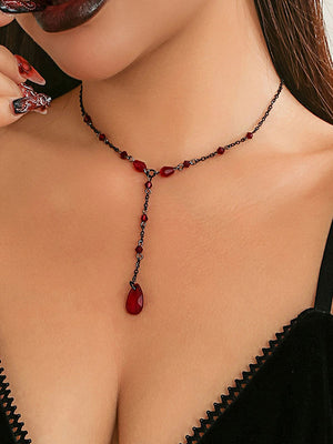 Collier à pompons
