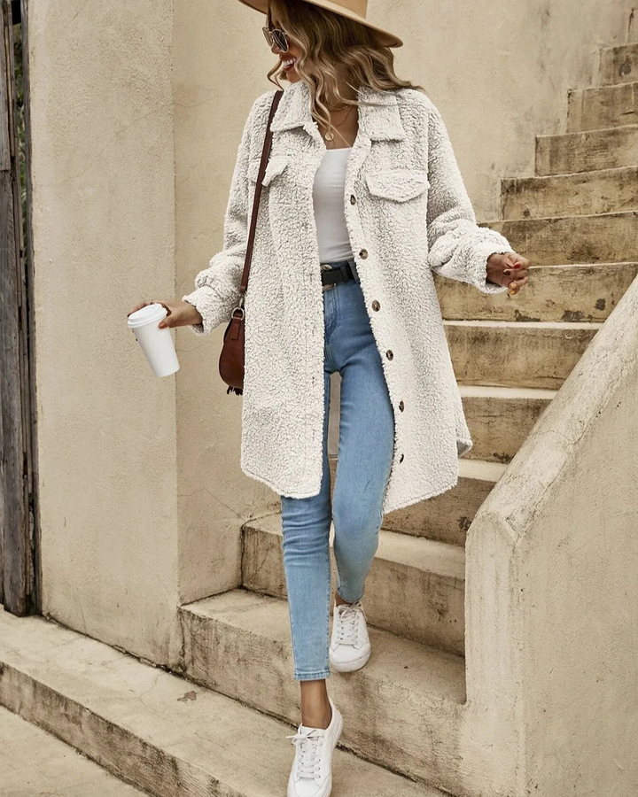 Katia - Manteau Teddy chaud pour femmes