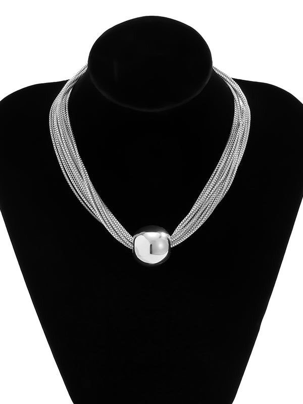 Collier élégant géométrique tendance