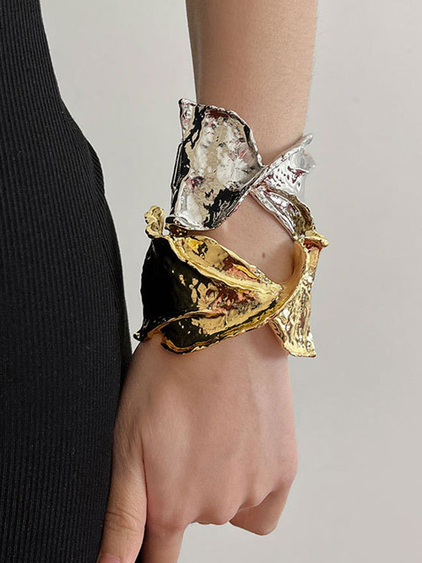 Bracelet géométrique couleur unie