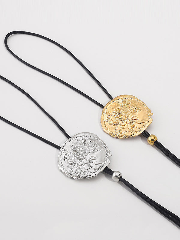 Collier réglable géométrique