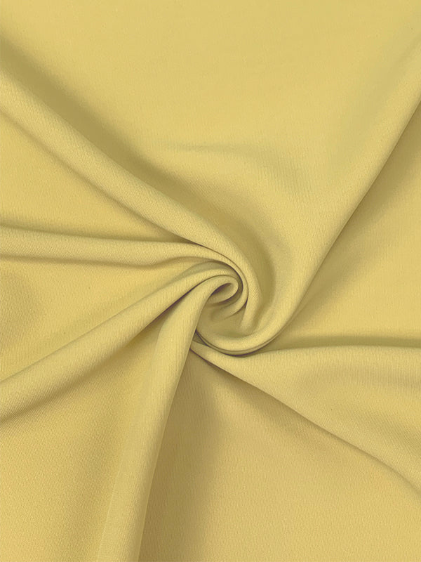 Robe longue boutonnée plissée coupe trapèze, à manches longues, à poches, à taille nouée, à col en V, couleur unie