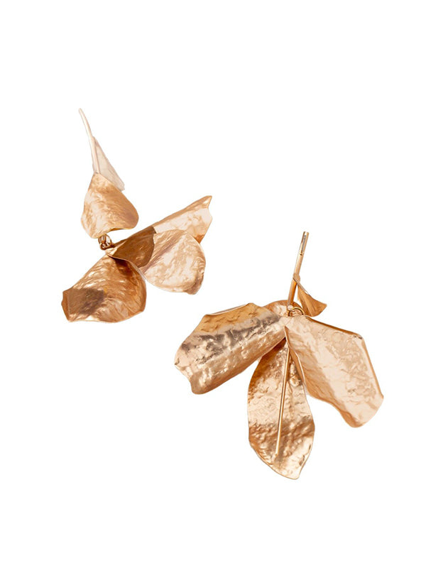 Boucles d'oreilles en forme de fleur