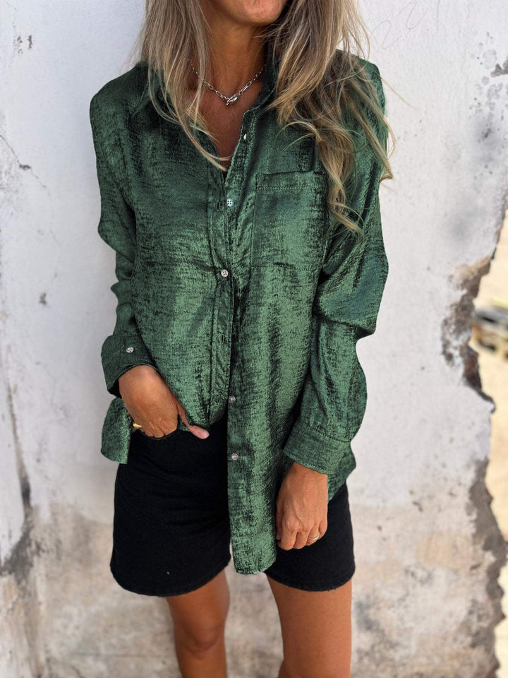 Marlene - Blouse en Soie Élégante